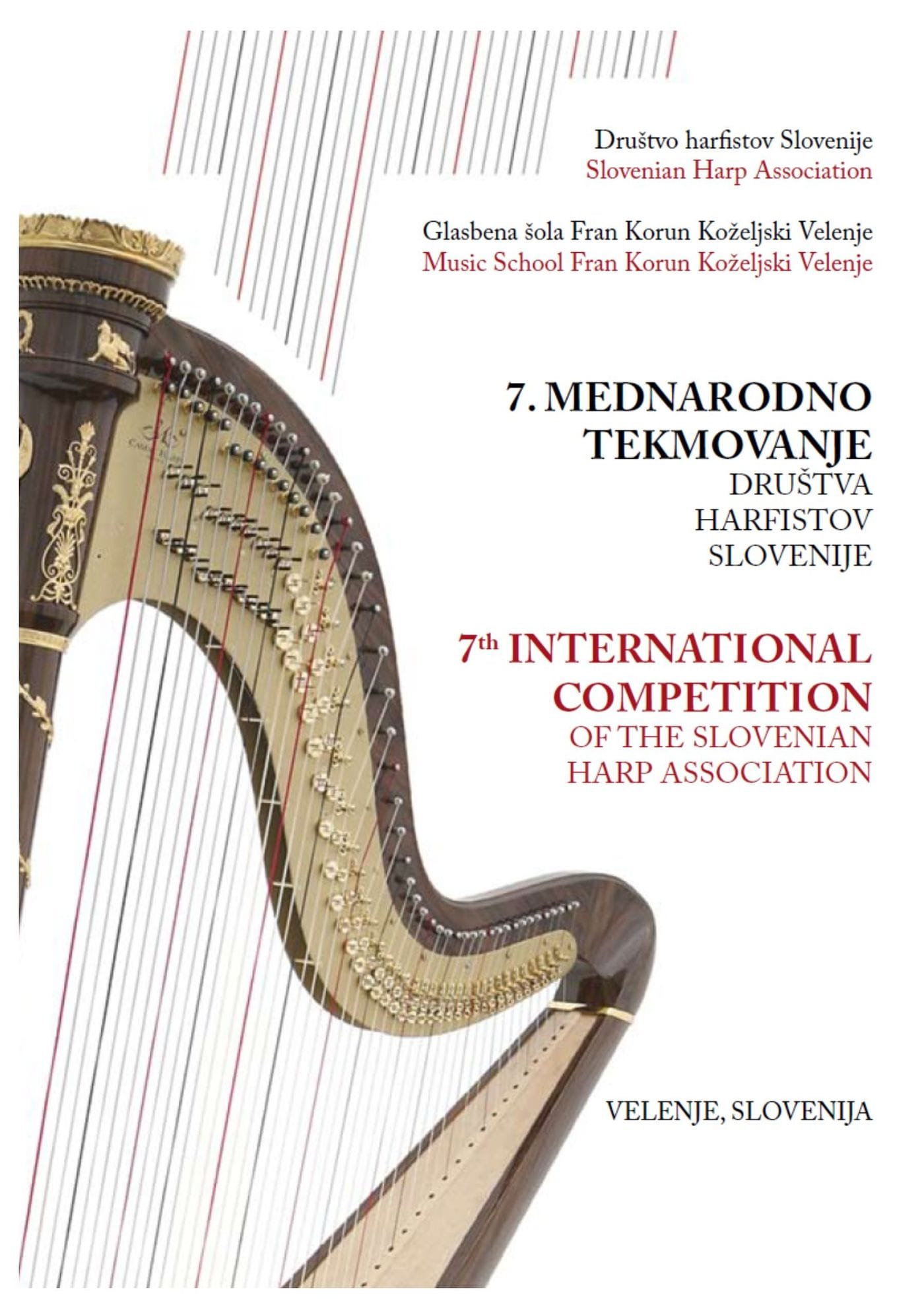 7. mednarodno tekmovanje Društva harfistov Slovenije
