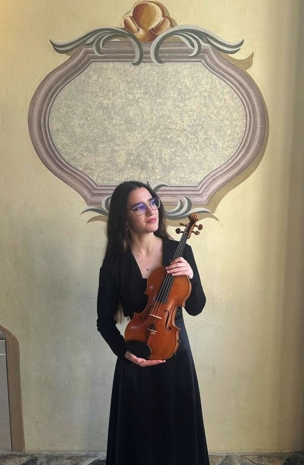 Predmaturitetni koncert – Vesna Zupančič, violina