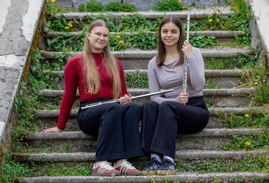 Predmaturitetni koncert – Tajda Rušnik, flavta in Nina Princl, flavta