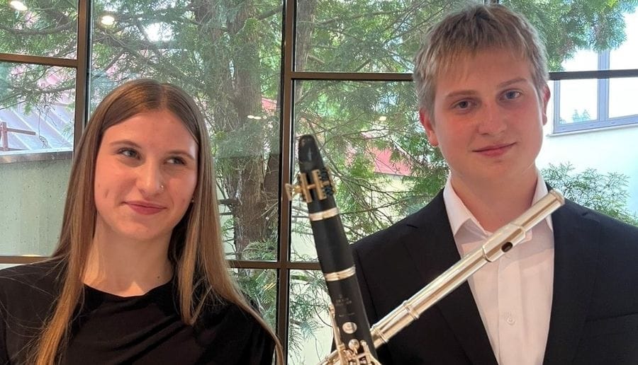 Recital - Miša Časl, flavta in Tjaš Vesnicer, klarinet