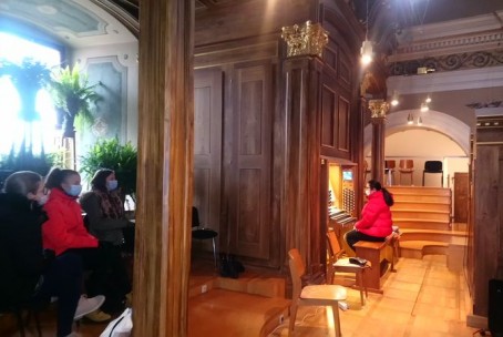 Koncertna maša za diplomate - Frančiškanska cerkev na Tromostovju v Ljubljani. 