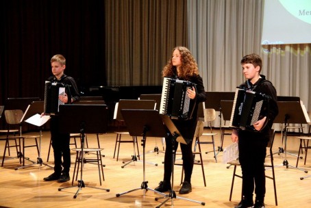 Pomladni koncert harmonikarjev Glasbene šole Velenje