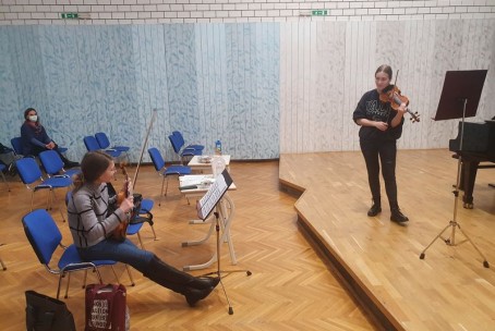 Seminar za violino – mentorica Anna Morgoulets, 7. – 9. 1. 2022
